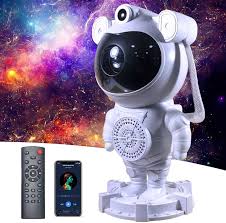 Proyector astronauta con altavoz bluetooth